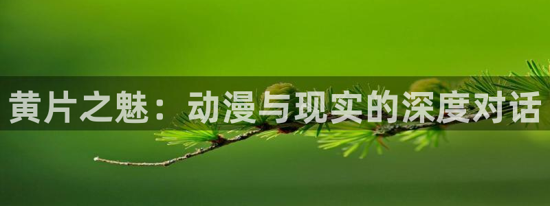动漫天堂总站：黄片之魅：动漫与现实的深度对话